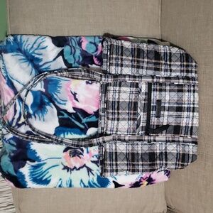 Vera Bradley Small Vera Tote in Cozy Plaid (Not From Outlet)